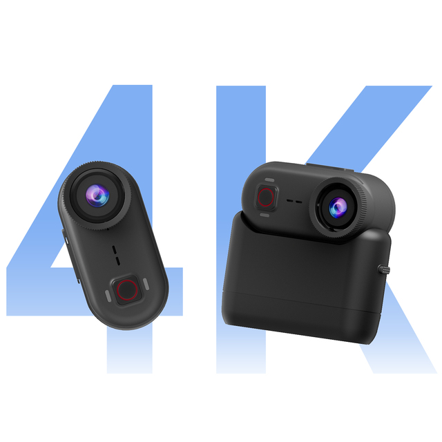 4K 10 Meter Waterproof Dual Magnetic 6-Axis Stabilization 350min Mini Long Battery Life 64GB Built-in Memory Sport Action Camera