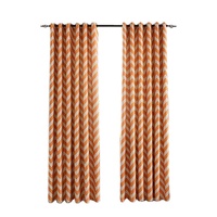 Déstockage Usine Tissu Jacquard Imprimé 100% Polyester Occultant Tissé Largeur 2,8M 265GSM Lot de Stock pour Rideaux Prix Bas