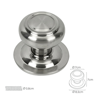 Maniglia per Porta a Forma di Fungo in Acciaio Inossidabile Oryx - Product Image 1