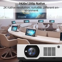 Projecteur laser 3D holographique HaoMingWU8 2K UHD pour la cartographie des bâtiments en extérieur, projecteurs 3LCD 1,6X pour les grands lieux, musées, 4K maximum
