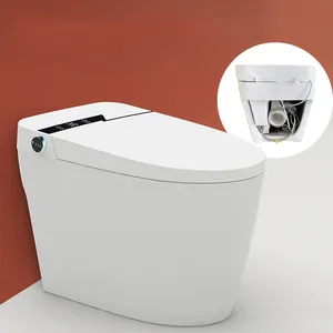 Bathroom Wc Intelligent customized Floor-mounted smart toilet 110V p-trap