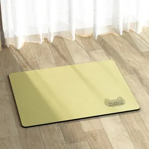 Pet Feeding Mat Dog Food Mats Use Diatomite Rubber Non Slip Absorbent Washable Replace Waterproof Silicon Cat Lick Mat