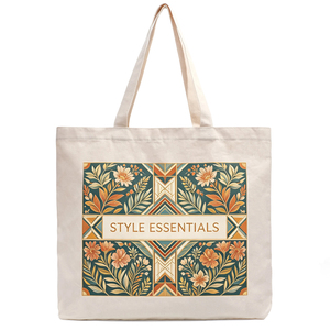 Bolsa <span class=keywords><strong>de</strong></span> Mano <span class=keywords><strong>de</strong></span> Lona <span class=keywords><strong>de</strong></span> Algodón Resistente <span class=keywords><strong>de</strong></span> Primera Calidad con Estampado Geométrico, Bolsa <span class=keywords><strong>de</strong></span> Compras Reutilizable para Mujer, Bolsa <span class=keywords><strong>de</strong></span> Hombro Ecológica - Product Image 6