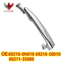 Pièce de rechange automobile, poignée de porte extérieure de voiture, 69210-0N010 69210-58010 69211-35080 pour Toyota Camry Crown Reiz 2005-2010