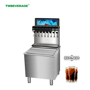 TWBEVERAGE <span class=keywords><strong>Dispensador</strong></span> <span class=keywords><strong>de</strong></span> Bebidas Carbonatadas <span class=keywords><strong>de</strong></span> Alta Eficiencia con Pantalla HD Publicitaria - <span class=keywords><strong>Dispensador</strong></span> Comercial <span class=keywords><strong>de</strong></span> Bebidas Post-Mix - Product Image 2