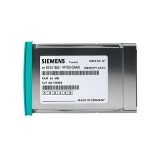 Carte mémoire Flash-EPROM 6ES7952-1KY00-0AA0 S7, 64 Mo, 24V, 8 E/S, communication Powerline pour PLC industriel S7-400 - Product Image 2