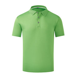 Camisa de Golf Personalizada con Logotipo, de Algodón Piqué Elástico, Corte Ajustado, Bordado, Poliéster, Cuello Blanco, Secado Rápido, Informal para Hombre - Product Image 3