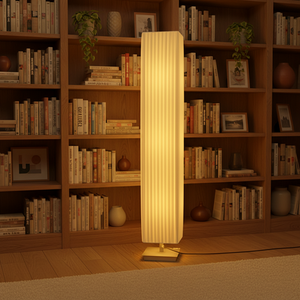 Lámparas <span class=keywords><strong>de</strong></span> <span class=keywords><strong>Pie</strong></span> <span class=keywords><strong>de</strong></span> Esquina Personalizadas para Sala <span class=keywords><strong>de</strong></span> Estar, Lámpara <span class=keywords><strong>de</strong></span> <span class=keywords><strong>Pie</strong></span> LED Moderna <span class=keywords><strong>de</strong></span> Hierro E26/E27 con Pantalla Rectangular, Decoración del Hogar - Product Image 4