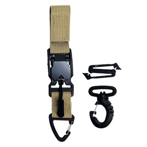 หัวเข็มขัดแม่เหล็กยุทธวิธี สายรัดไนลอนแบบปลดเร็ว อุปกรณ์เสริมเข็มขัดสำหรับกีฬากลางแจ้ง สีพื้น ดีไซน์น้ำหนักเบาพิเศษ - Product Image 5