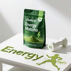 Té verde matcha en polvo de calidad alimentaria, envasado en botella/lata de 100 g, 99% puro, polifenoles orgánicos, polvo de matcha de primera calidad - Product Image 1