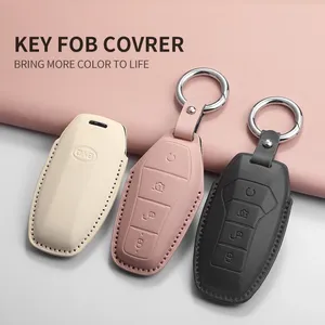 เคสกุญแจรีโมทรถยนต์สำหรับ Byd Song Plus Atto 3 Han Ev Tang Dm Qin Seal Dolphin กุญแจรีโมทแบบไร้กุญแจ อุปกรณ์ตกแต่งรถยนต์ - Product Image 5