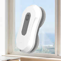 Nettoyeur de vitres robotisé haute vitesse Huidi, aspirateur électrique pour vitres, télécommande, commande par application, moteur sans balais, usage domestique, prise US