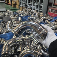 Produsen Fitting Pipa SS Sampel Gratis di Cina Harga Pabrik Standar GB EN SS304 / SS316L Fitting Pipa Berulir SS