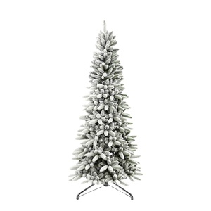 Hot Sale <b>Led</b> Lights Christmas Accessories Luces De Navidad Premium Snowy Christmas <b>Tree</b> 210cm Height Christmas Flocked <b>Trees</b> - Product Image 1
