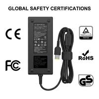 Adaptor Daya DC TIP Tahan Api 135W PD 3.0 20V 6.75A Kotak Kuning untuk Legion Seri Y ThinkPad Seri P IdeaPad Yoga
