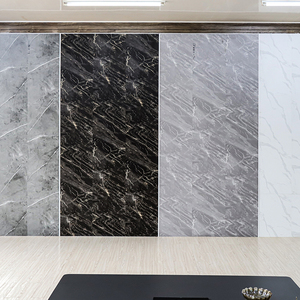 Thiết kế mới WPC Panel tường với UV bóng đá cẩm thạch tấm PVC SPC trang trí bảng UV trang trí nội thất tính năng chống thấm nước - Product Image 4