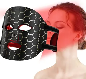 Haushalts-LED-Photonen-Haut verjüngung maske Infrarot-leuchtendes Schönheits instrument Neue Silikon-Phototherapie-LED-Maske