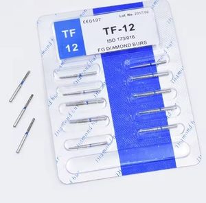 Frese Diamantate Dentali per Manipolo ad Alta Velocità, Media FG 1.6mm, Impugnatura a Frizione Diamantata <span class=keywords><strong>MANI</strong></span> - Product Image 3