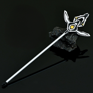 Accesorios de Cine y TV Armors Heroes, Modelo de Arma de Armadura de Rinoceronte Negro, Lanza Fluida de 22 CM, Regalo para Niño, Espada, Escudos, Llavero Colgante - Product Image 1