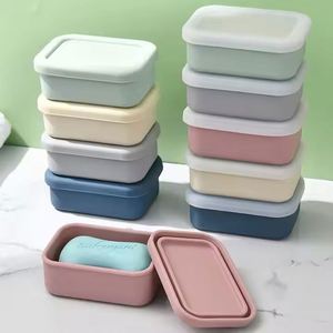 Tapete de Silicona Personalizado con Logotipo para Viaje con Drenaje de PVC, Organizador para el Hogar y Caja de Almacenamiento para Jabón de Platos - Product Image 1
