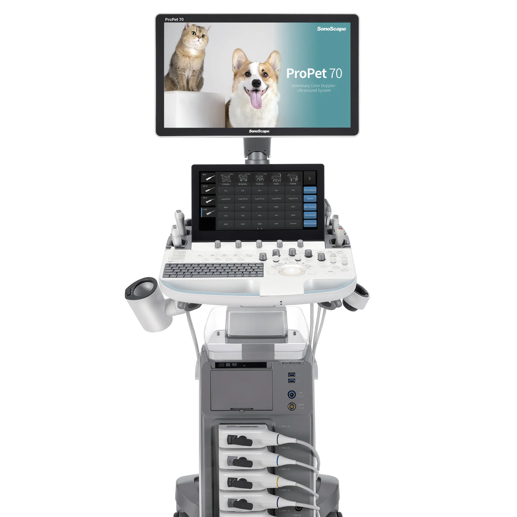 Sonosape-máquina de ultrasonido ProPet70, sistema ultrasónico para uso animal ProPet 70