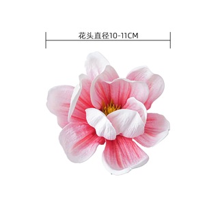 ดอกแมกโนเลีย CallaFloral ดอกไม้ประดิษฐ์ สีขาว สีชมพู สีชมพูอ่อน สำหรับตกแต่งงานแต่งงาน ทำจาก PVC ยางนิ่ม สไตล์ INS - Product Image 4