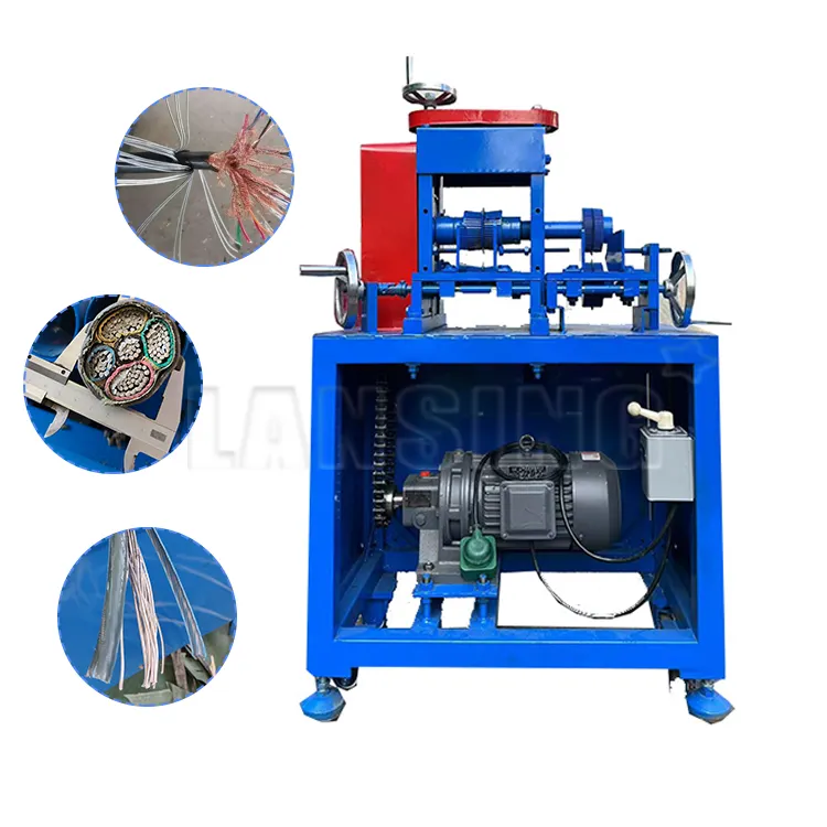Kabeldraht-Ausschnittmaschine 5-120 mm elektrische Kupferdraht-Ausschnittmaschine zum Schneiden und Ausschneiden von Kupferschrott