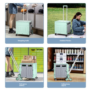 Outdoor <b>Camping</b> <b>Storage</b> <b>Box</b> Folding <b>Storage</b> Bins Trolley Case for Car Organizer - Product Image 3