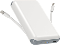 Batterie externe portable 10 000 mAh, station de charge pour la maison et la famille, approuvée par les compagnies aériennes, batterie compacte et fine pour les voyages, 1 chargeur de téléphone