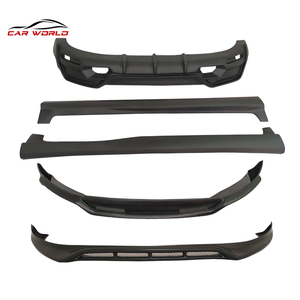 RUNZE MG 3 2011-2013 BTCC Style Bumper Kit with Tow <b>Hook</b> Front Lip Side Skirt ABS Material Rear Diffuser - Product Image 6