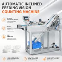 Machine de comptage optique inclinée automatique à haute précision pour pièces en plastique et quincaillerie