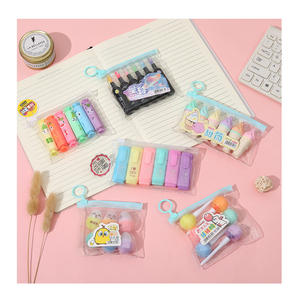 Venta al por mayor <span class=keywords><strong>pastel</strong></span> 6 color creativo mini de hielo crema resaltador conjunto - Product Image 1