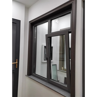 Ventanas inclinables de aluminio aisladas para una casa eficiente energéticamente