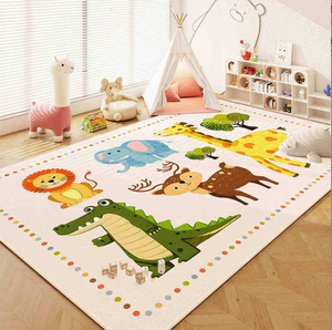 <span class=keywords><strong>Tappeto</strong></span> da camera da letto per bambini in pelliccia <span class=keywords><strong>lavabile</strong></span> tappetino <span class=keywords><strong>lavabile</strong></span> per <span class=keywords><strong>gioco</strong></span> Area lettura balcone soggiorno città <span class=keywords><strong>tappeto</strong></span> traffico per - Product Image 2