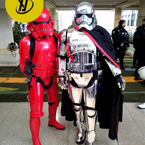 Costume de soldat <span class=keywords><strong>blanc</strong></span> <span class=keywords><strong>Star</strong></span> <span class=keywords><strong>Wars</strong></span> grandeur nature homme Cosplay Tony Stark Statue adulte Cosplay jouets Robot prix - Product Image 1