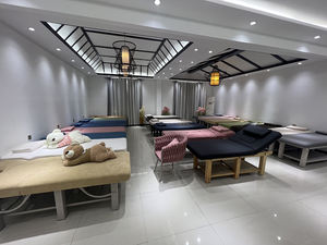 चीन ब्यूटी सैलून फर्नीचर एसपीए बिस्तर समायोज्य मालिश टेबल फिजियोथेरेपी मालिश चिकित्सा परीक्षा बिस्तर - Product Image 5