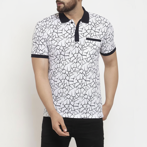 เสื้อโปโลผู้ชายแบบเข้ารูปแขนสั้นพิมพ์ซับลิเมชันแบบลำลองไซส์ใหญ่พิเศษออกแบบได้ตามต้องการสำหรับ2025 - Product Image 1