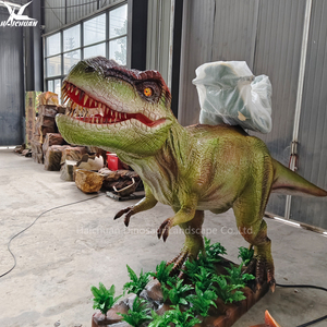 Dinosaurio Animatrónico <span class=keywords><strong>T</strong></span>-<span class=keywords><strong>Rex</strong></span> de Gran Tamaño para Interiores, Robot Interactivo con Cola y Boca Móviles, Decoración para Centros Comerciales - Product Image 3