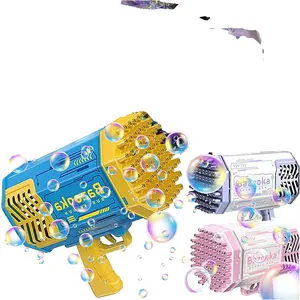 Factory Outlet Customization Automatic Bubble Maker 69 holes bazooka bubble gun bazooka bubble machine