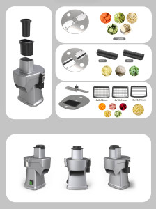 Good Quality Semi-automatic <b>Vegetable</b> Cutting Machine Commercial <b>Vegetable</b> Food <b>Cutter</b> Is for Salad Bar Restaurant Use Commercia - Product Image 1