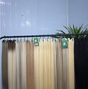 Extensiones de Cabello Vietnamita Natural Ombre - Mezcla Sintética Personalizada, Cabello Virgen Crudo Liso y Sedoso - Product Image 2