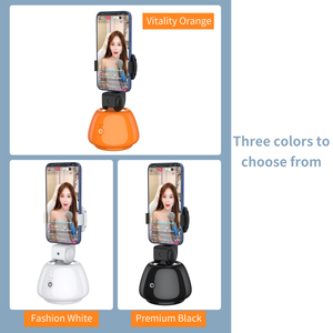 Robot intelligent IA 2022 Q4, rotation à 360°, suivi automatique du <span class=keywords><strong>visage</strong></span>, prise de vue automatique, perche à <span class=keywords><strong>selfie</strong></span> avec stabilisateur et lumière - Product Image 6