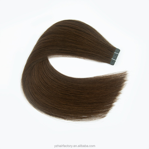 Extensions de cheveux vierges humains blonds européens de qualité supérieure 2026, double épaisseur, invisibles, à bandes adhésives en PU sans couture - Product Image 5