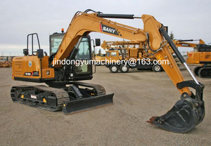 Excavatrice sur chenilles Sany SY95C d'occasion de haute qualité avec moteur Yanmar à vendre, d'origine chinoise, de seconde main - Product Image 2