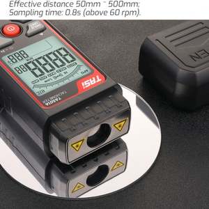 เครื่องวัดความเร็วรอบแบบดิจิตอล TASI TA501A แบบเลเซอร์  แบบพกพา ไม่ต้องสัมผัส วัดค่า RPM - Product Image 3
