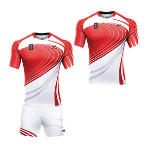 Wholesale cheap sublimation breathable rugby jerseys Custom Design rugby team shirt - Product Image 4