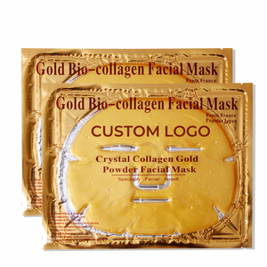 Mascarilla Facial de Colágeno Cristalizado Dorado 2026 con Logotipo Personalizado, Hidratante y Nutritiva para el Cuidado de la Piel del Rostro y Cuerpo - Product Image 2