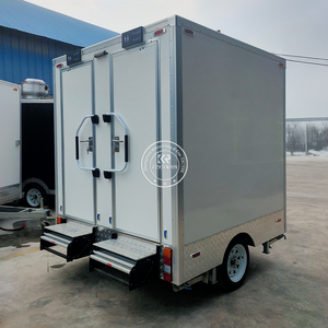2025 Luxury 2 Stall Urban Mobile Toilet Trailer Shower Room Container House Baño Carrito con <span class=keywords><strong>Fiesta</strong></span> en casa - Product Image 6
