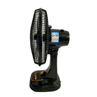 Vitesse du vent réglable Fournisseurs de refroidissement par air Ventilateur de table de port de charge ca cc d'urgence rechargeable pour la maison OEM pliable électrique