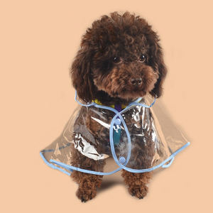 Dog <strong>Raincoat</strong> Hooded Slicker Poncho - Reflective Lightweight Pet Rain Jacket Coat,Dog Waterproof <strong>Raincoat</strong> With Adjustable - Product Image 2